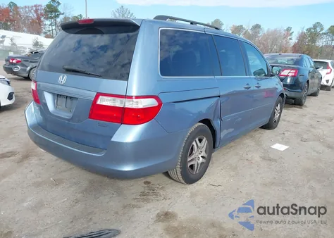 2007 Honda Odyssey Ex-L z USA, uszkodzony, nr VIN 5FNRL38717B008315